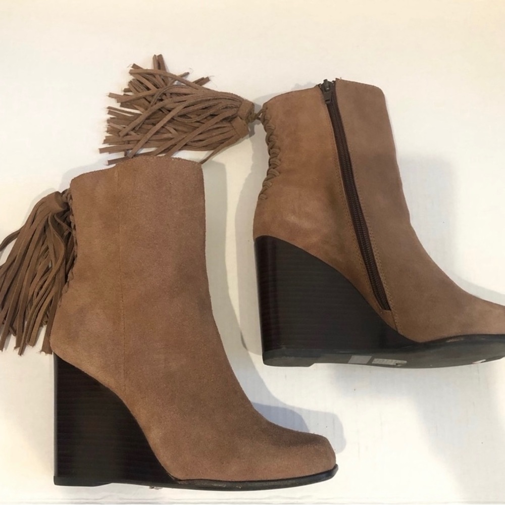 NWT Jeffrey Campbell wedge heel booties